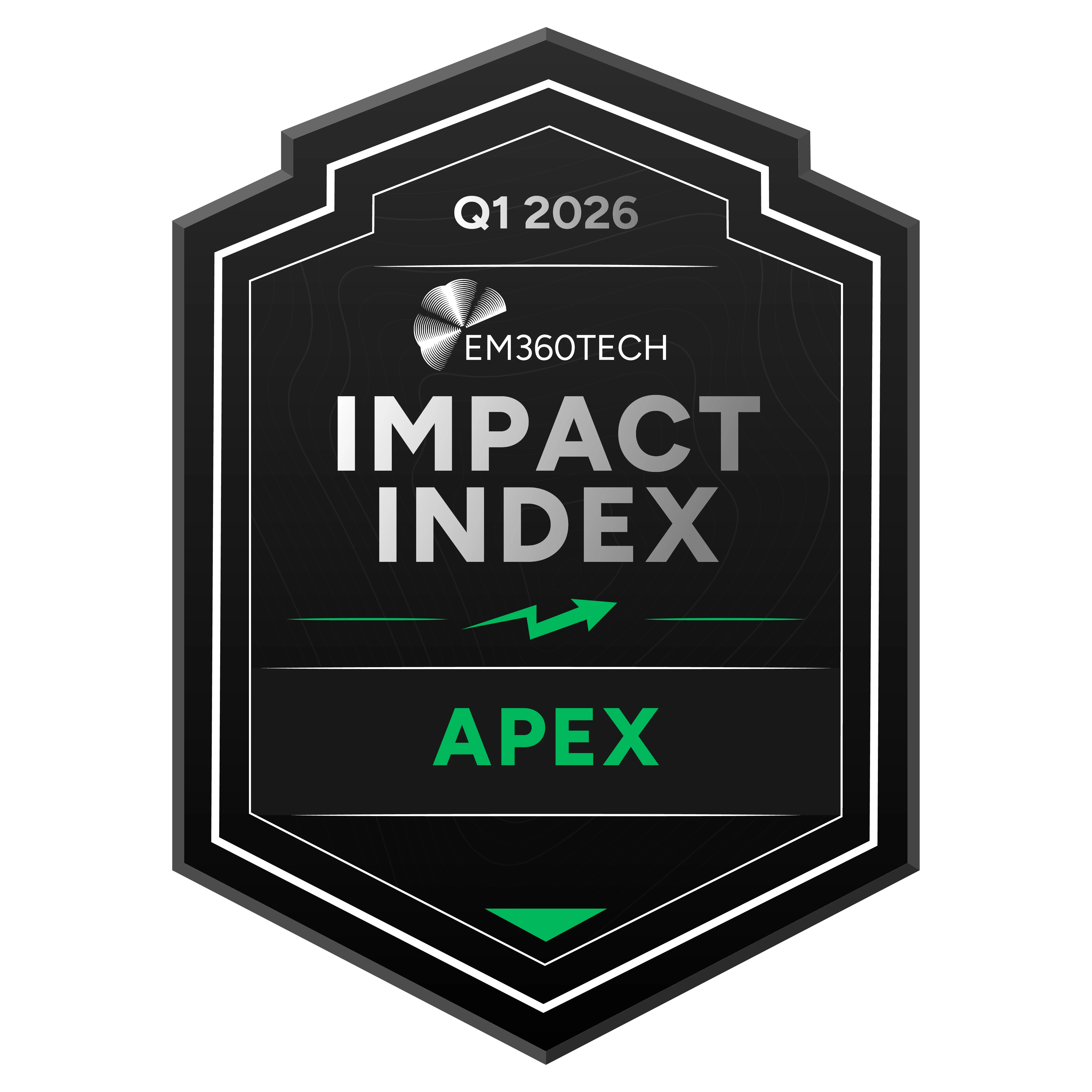 EM360Tech Apex Award Q1 2026 badge