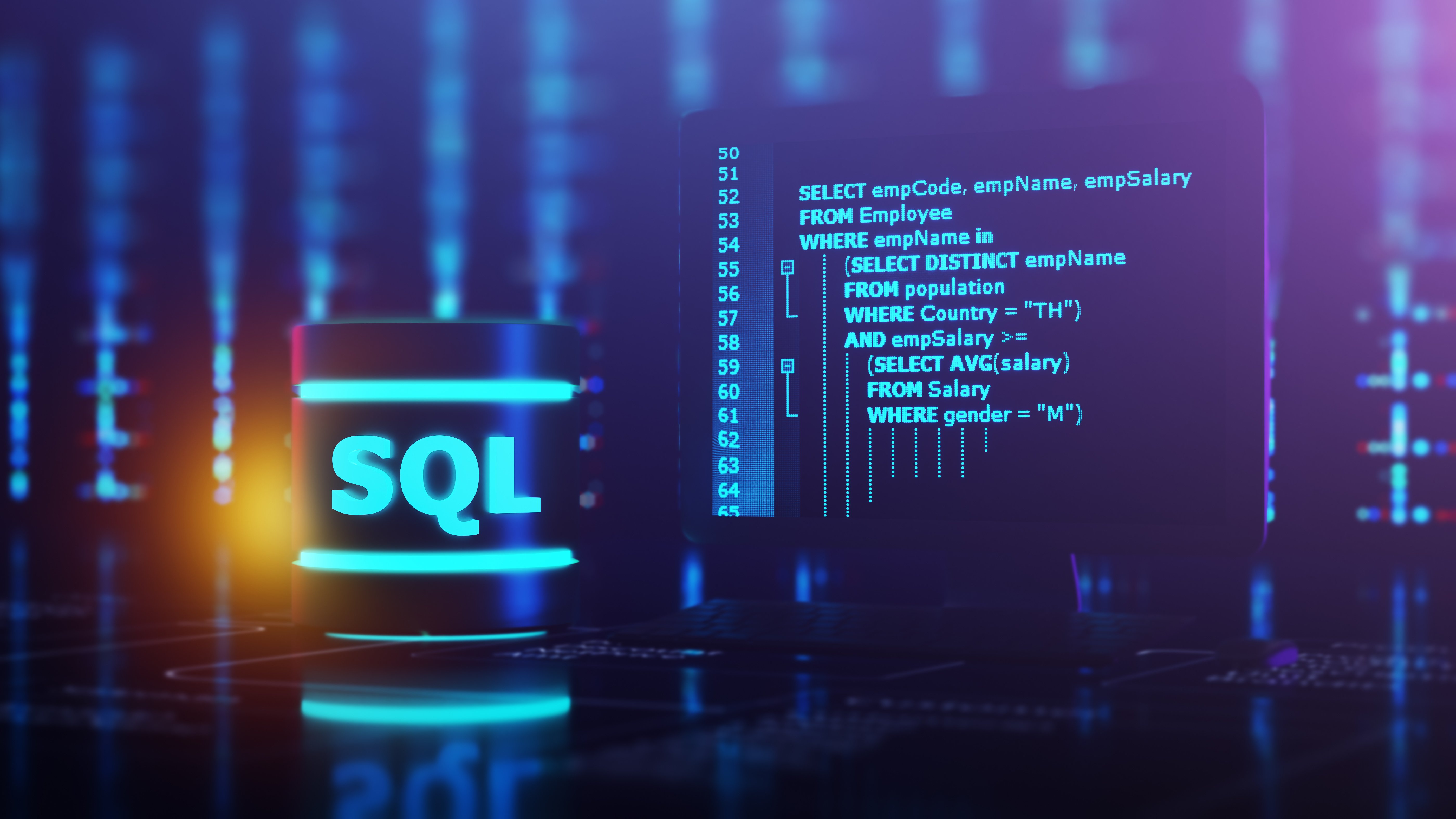 SQL commands