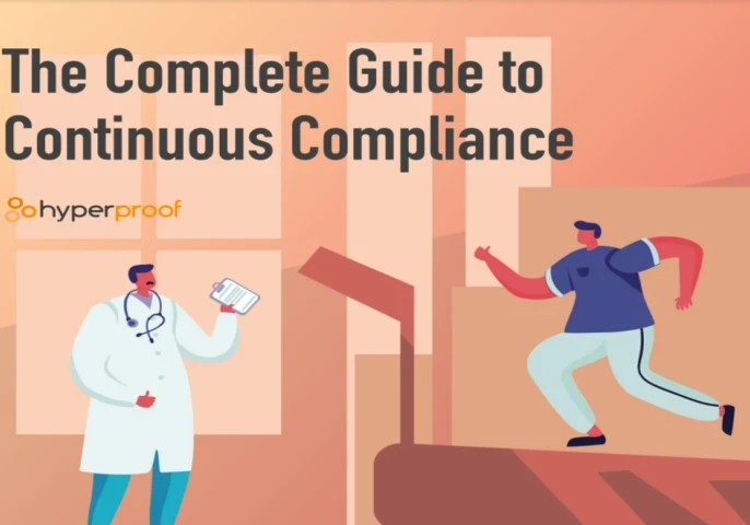 Cover image for "The Complete Guide to Continuous Compliance" whitepaper.