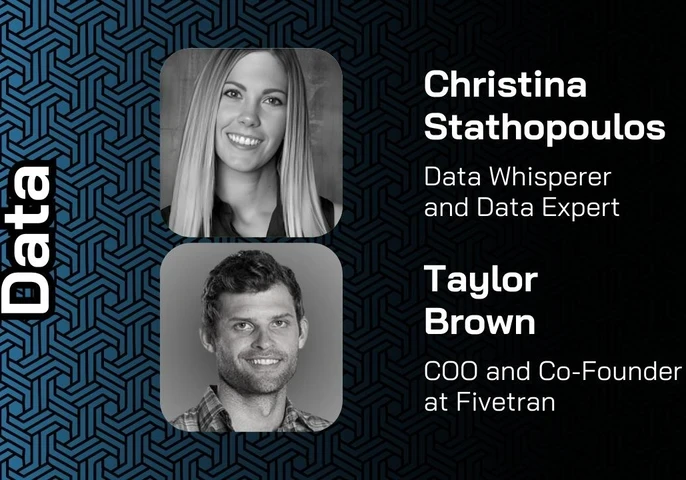 Profile pictures of Christina Stathopulous and Taylor Brown