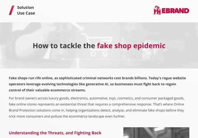 fake shop epidemic