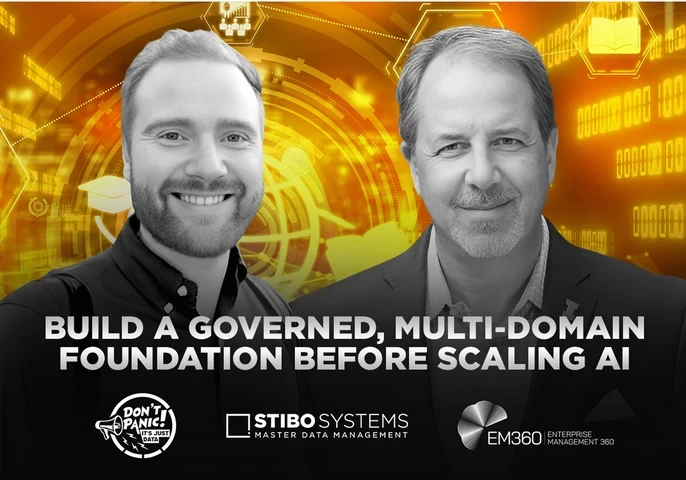 S&oslash;ren Lundtoft, Sr. Director of Product Management at Stibo Systems, discusses AI-driven product data management on the &lsquo;Don't Panic, It&rsquo;s Just Data&rsquo; podcast hosted by Doug Laney, highlighting PXDC and unified product information solutions.