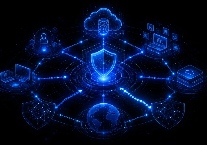 Alt text: Header graphic with the EM360Tech logo and the text “Top 10 CTEM Tools for 2026” and “We look at the CTEM tools helping enterprise security teams prioritise, validate, and reduce real exposure risk in 2026.” The background shows a blue cyber exposure management network on black, with connected cloud, identity, endpoint, globe, and security shield icons.