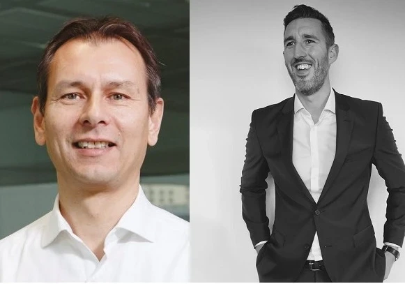 Data and Artificial Intelligence Ambassador for Telefonica, Richard Benjamins, with Director of Group Data Protection for HomeServe, Richard Merrygold.