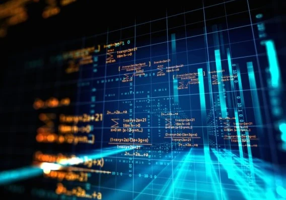screen showing various data sets in the blockchain