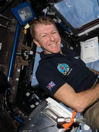 Major Tim Peake in the Space Station