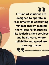 Emmanuel Chalign&eacute;, Chief Product Officer of Vivoka, on the potential of offline AI models for businesses