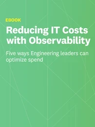 Cover image for datadog whitepaper about reducing IT costs with observability