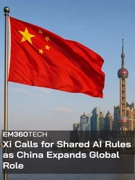 Banner image for news article about Chinese president Xi's speech at WAIC 2026