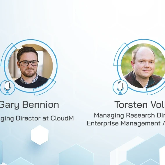 Gary Bennion and Torsten Volk podcast banner