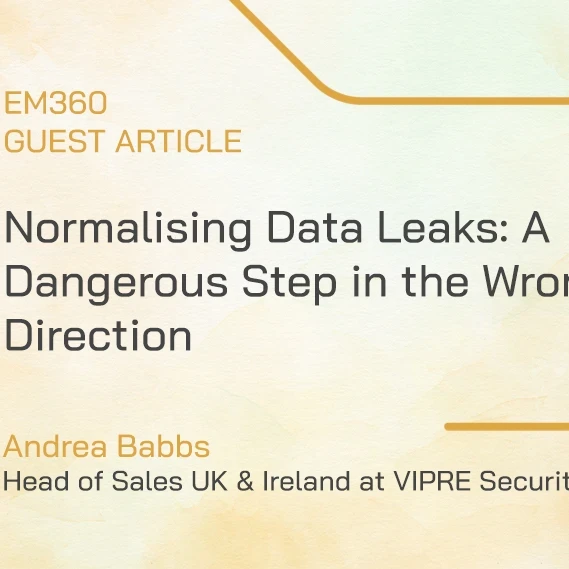 Header image for "Normalising Data Leaks: A Dangerous Step in the Wrong Direction"