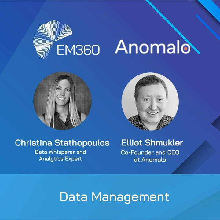 Profile pictures of Christina Stathopoulos and Elliot Shmukler.