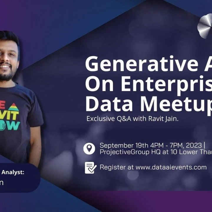 Ravit Jain Generative AI on enterprise data meetup