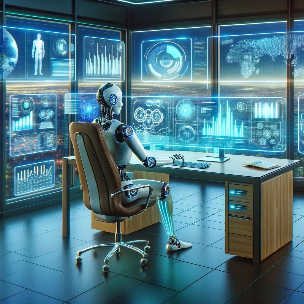 robot using ai