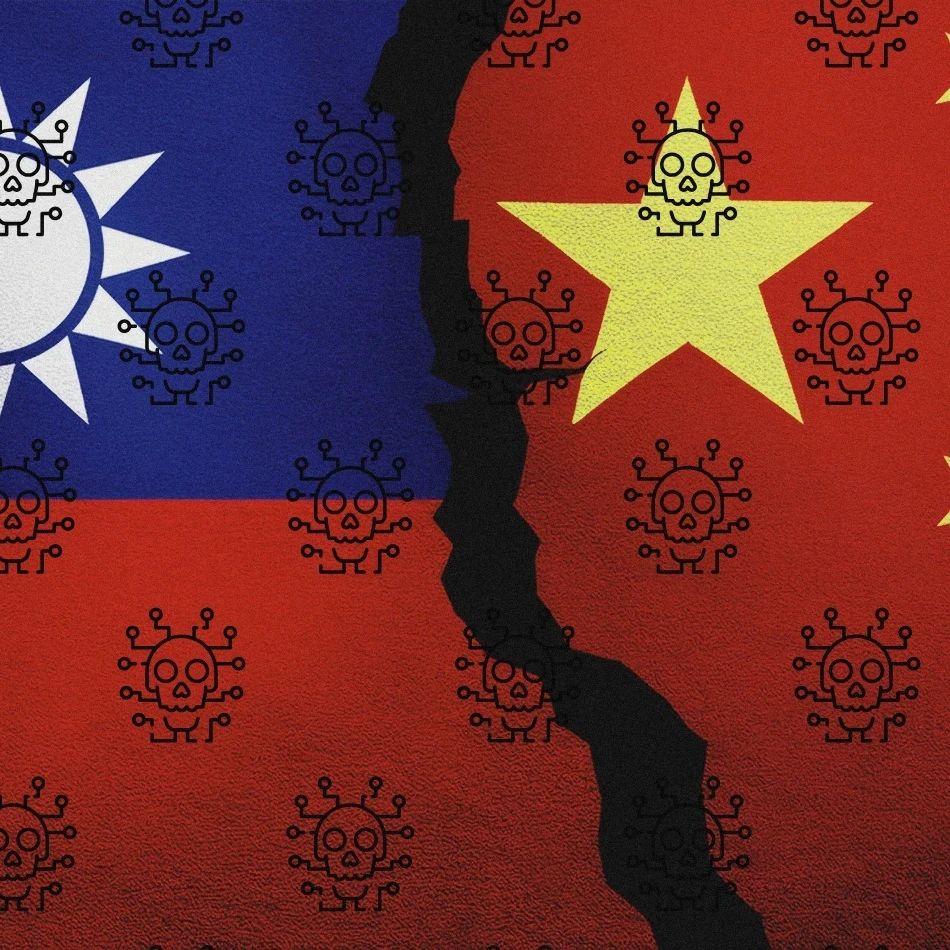 taiwan attributes blame for double cyber attacks to chinese cyber force