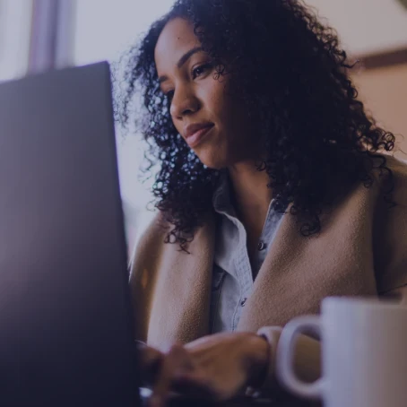 Professional woman on laptop