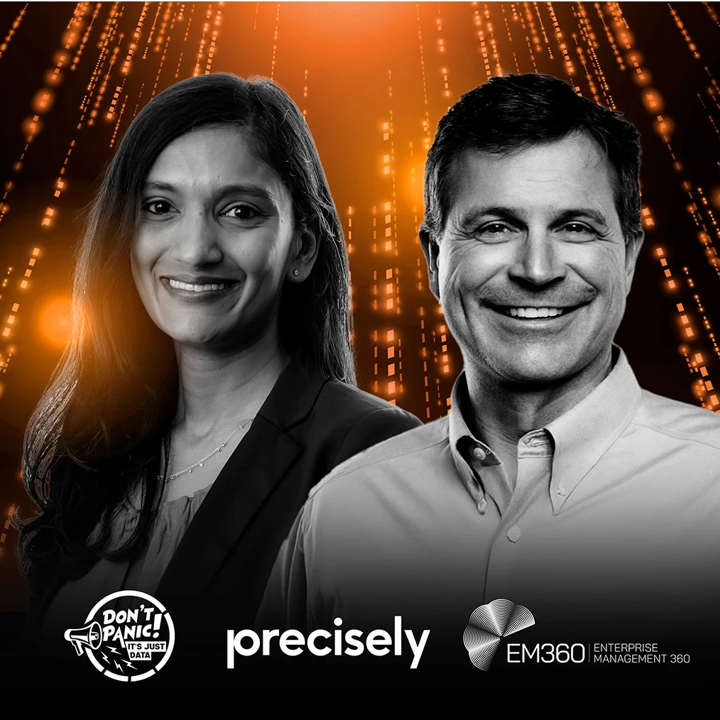 kevin petrie from barc podcast with Nidhi Ram, Vice President of Global Services Strategy and Operational Excellence at Precisely 