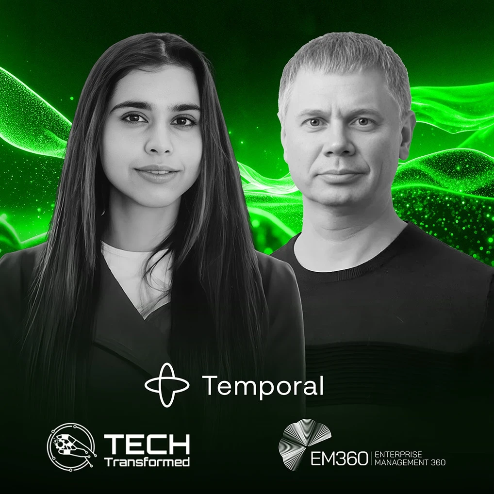EM360Tech podcast with temporal technologies's co-founder and cto, Maxim Fateev on durable execution and how it boosts developer productivity. 
