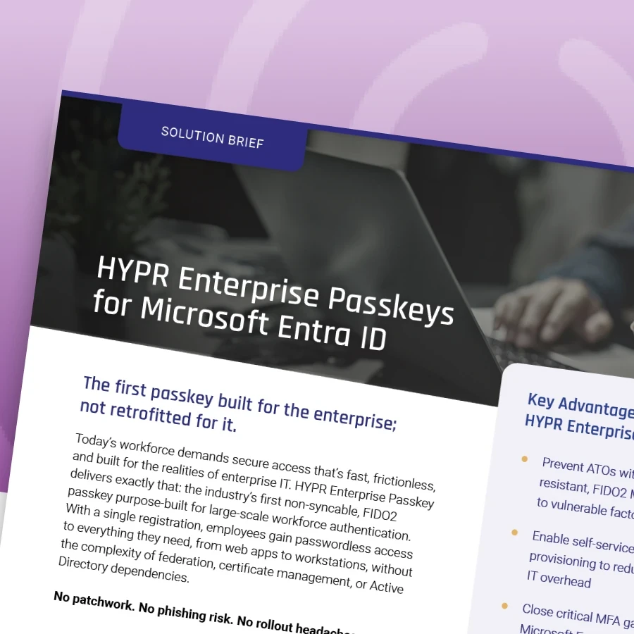 enterprise passkeys