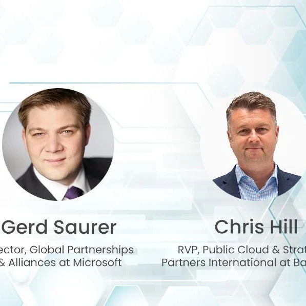 Gerd Saurer and Chris Hill podcast banner