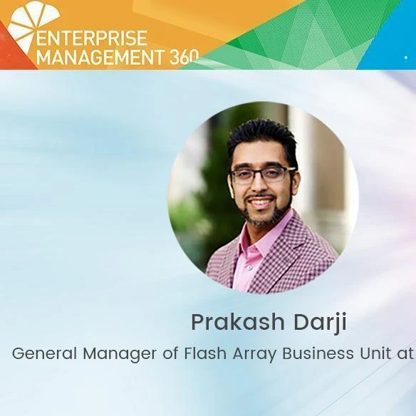 Profile picture of Prakash Darji, General Manager of Flash Array Business Unit at Pure Storage