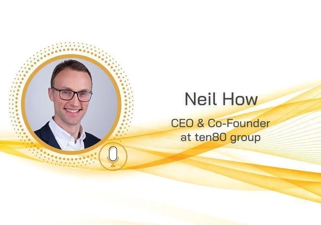 Neil How podcast banner